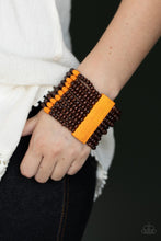 Load image into Gallery viewer, Paparazzi Accessories: Tropical Trendsetter - Orange Bracelet

