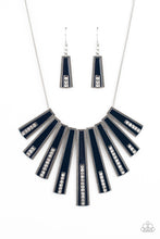 Load image into Gallery viewer, Paparazzi Accessories: FAN-tastically Deco - Blue Necklace
