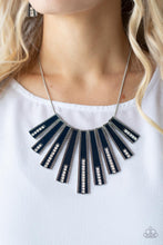 Load image into Gallery viewer, Paparazzi Accessories: FAN-tastically Deco - Blue Necklace
