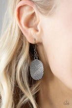 Load image into Gallery viewer, Paparazzi Accessories Industrial Wave - Black Silver Necklace
