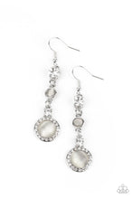 Load image into Gallery viewer, Paparazzi Accessories Epic Elegance - White Earrings
