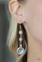 Load image into Gallery viewer, Paparazzi Accessories Epic Elegance - White Earrings
