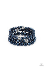 Load image into Gallery viewer, Paparazzi Accessories Here Comes The Heiress - Blue Bracelet
