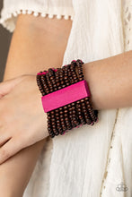 Load image into Gallery viewer, Paparazzi Accessories Tropical Trendsetter - Pink Bracelet
