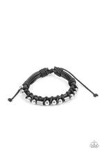 Load image into Gallery viewer, Paparazzi Accessories: Bronco Brawler - Black Bracelet
