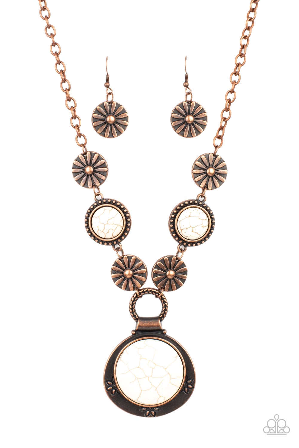Paparazzi Accessories: Saguaro Garden - Copper Necklace