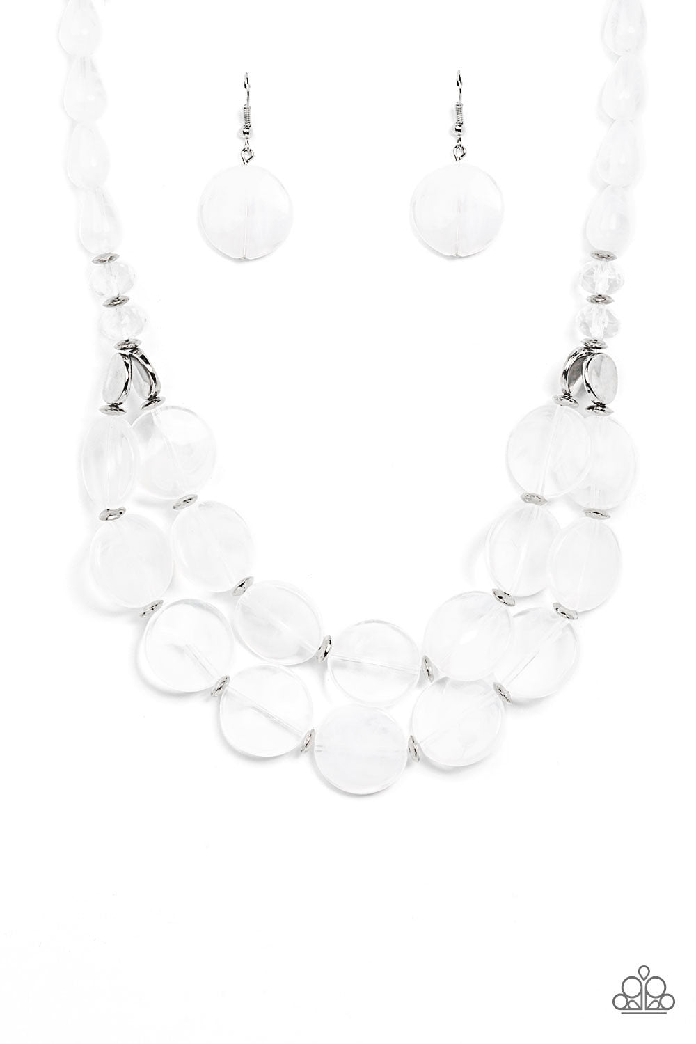 Paparazzi Accessories Beach Day Demure - White Necklace