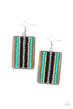 Load image into Gallery viewer, Paparazzi Accessories Beadwork Wonder - Black Earring
