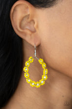 Load image into Gallery viewer, Paparazzi Accessories Festively Flower Child - Yellow Earring
