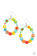 Load image into Gallery viewer, Paparazzi Accessories Festively Flower Child - Multi Earring
