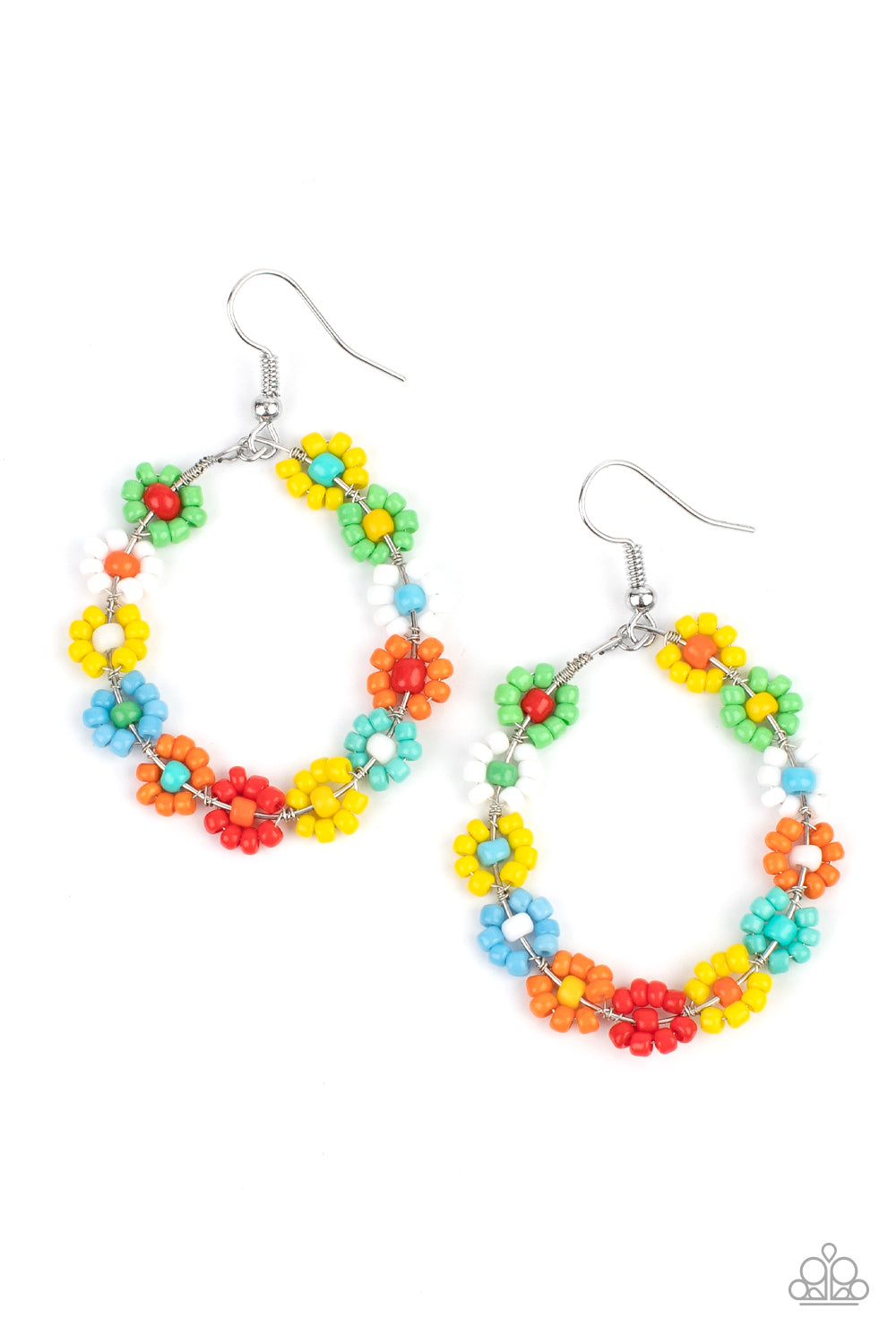 Paparazzi Accessories Festively Flower Child - Multi Earring