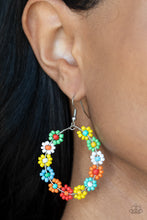 Load image into Gallery viewer, Paparazzi Accessories Festively Flower Child - Multi Earring
