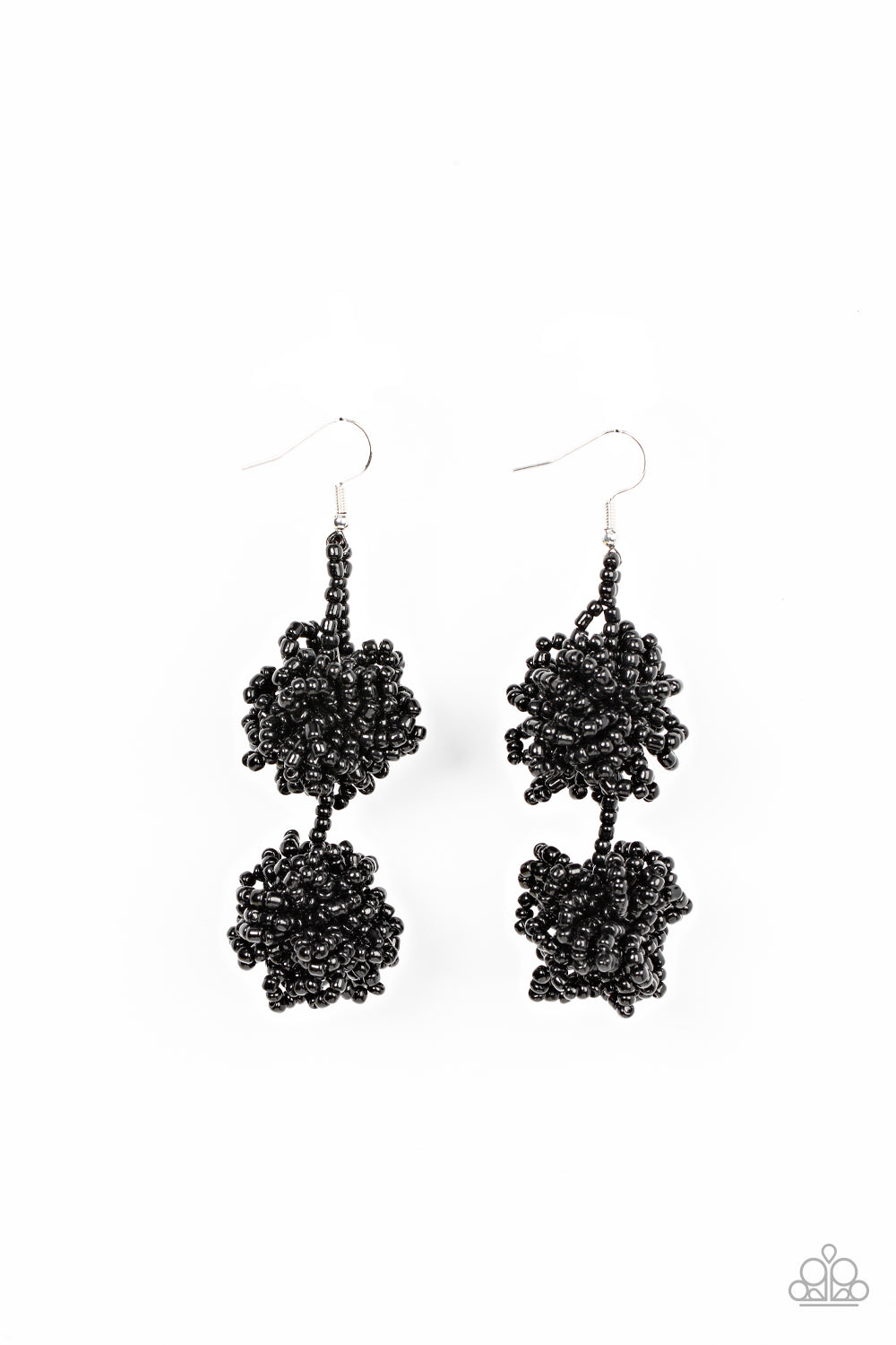 Paparazzi Accessories Celestial Collision - Black Earring