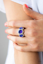 Load image into Gallery viewer, Paparazzi Accessories Royal Residence - Blue Ring
