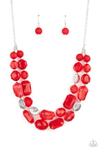 Load image into Gallery viewer, Paparazzi Accessories: Oceanic Opulence - Red Necklace

