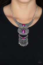 Load image into Gallery viewer, Paparazzi Accessories Lunar Enchantment - Pink Necklace
