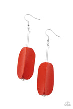 Load image into Gallery viewer, Paparazzi Accessories: Tamarack Trail - Red Earrings
