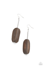 Load image into Gallery viewer, Paparazzi Accessories Tamarack Trail - Brown Earrings
