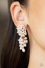 Load image into Gallery viewer, Paparazzi Accessories Fabulously Flattering - Gold Post Earring
