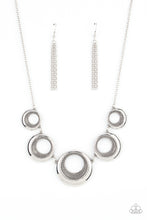 Load image into Gallery viewer, Paparazzi Accessories: Solar Cycle - Silver Necklace
