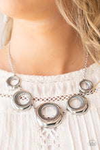 Load image into Gallery viewer, Paparazzi Accessories: Solar Cycle - Silver Necklace
