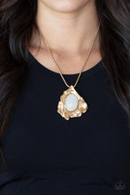 Load image into Gallery viewer, Paparazzi Accessories: Amazon Amulet - Gold Necklace
