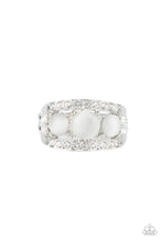 Load image into Gallery viewer, Paparazzi Accessories: Majestically Mythic - White Ring
