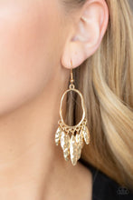 Load image into Gallery viewer, Paparazzi Accessories: Artisan Aria - Gold Earring
