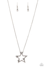Load image into Gallery viewer, Paparazzi Accessories: I Pledge Allegiance to the Sparkle - Black Necklace
