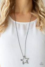 Load image into Gallery viewer, Paparazzi Accessories: I Pledge Allegiance to the Sparkle - Black Necklace
