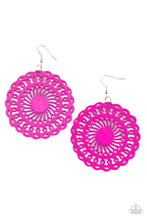 Load image into Gallery viewer, Paparazzi Accessories: Island Sun - Pink Earrings
