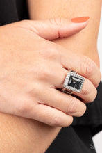 Load image into Gallery viewer, Paparazzi Accessories: Glamorously Glitzy - Silver Ring
