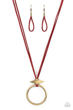 Load image into Gallery viewer, Paparazzi Accessories: Noticeably Nomad - Red Necklace
