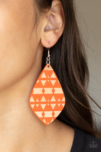 Load image into Gallery viewer, Paparazzi Accessories: Zimbabwe Zoo - Orange Earring
