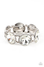 Load image into Gallery viewer, Paparazzi Accessories: Powerhouse Hustle - White Bracelet
