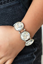 Load image into Gallery viewer, Paparazzi Accessories: Powerhouse Hustle - White Bracelet
