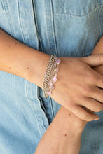 Load image into Gallery viewer, Paparazzi Accessories: Glossy Goddess - Pink Bracelet
