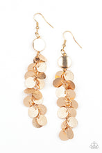 Load image into Gallery viewer, Paparazzi Accessories: Game CHIME - Gold Earring
