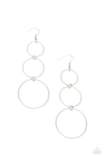 Load image into Gallery viewer, Paparazzi Accessories: Urban Ozone - Silver Earrings
