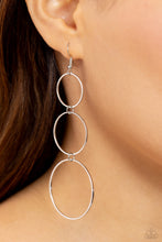 Load image into Gallery viewer, Paparazzi Accessories: Urban Ozone - Silver Earrings

