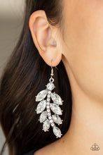Load image into Gallery viewer, Paparazzi Accessories Ice Garden Gala - White Earring
