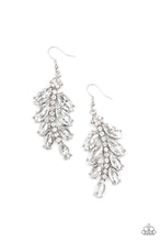 Load image into Gallery viewer, Paparazzi Accessories Ice Garden Gala - White Earring
