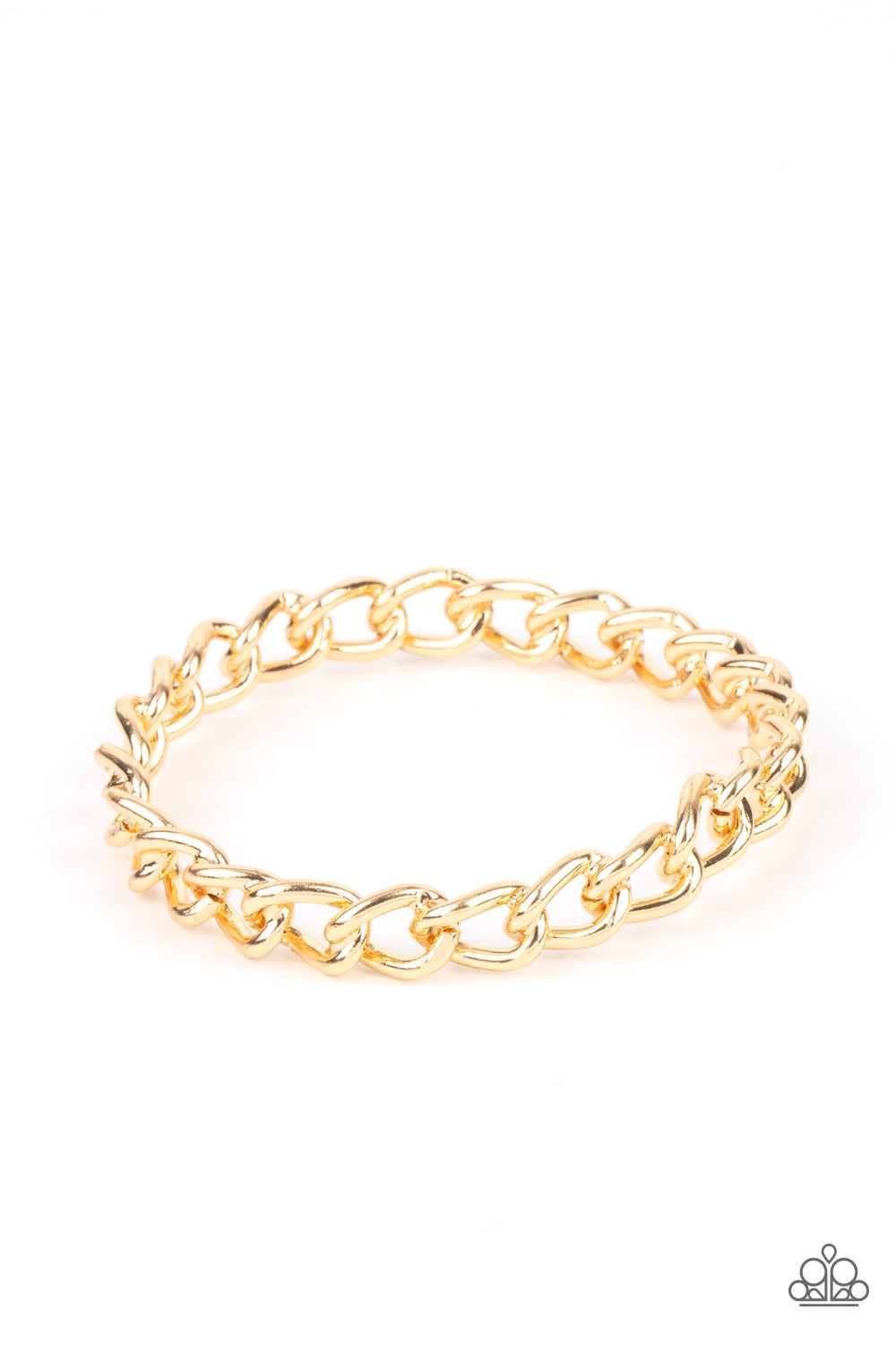 Paparazzi Accessories:Rebel Radar - Gold Bracelet