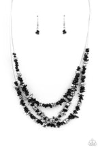Load image into Gallery viewer, Paparazzi Accessories: Placid Pebbles - Black Necklace
