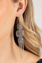 Load image into Gallery viewer, Paparazzi Accessories: Eastern Elegance - Silver Earring
