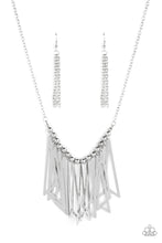 Load image into Gallery viewer, Paparazzi Accessories Industrial Jungle - Silver Necklace
