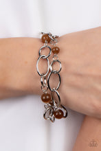 Load image into Gallery viewer, Paparazzi Accessories Delightfully Daydreamy - Brown Bracelet
