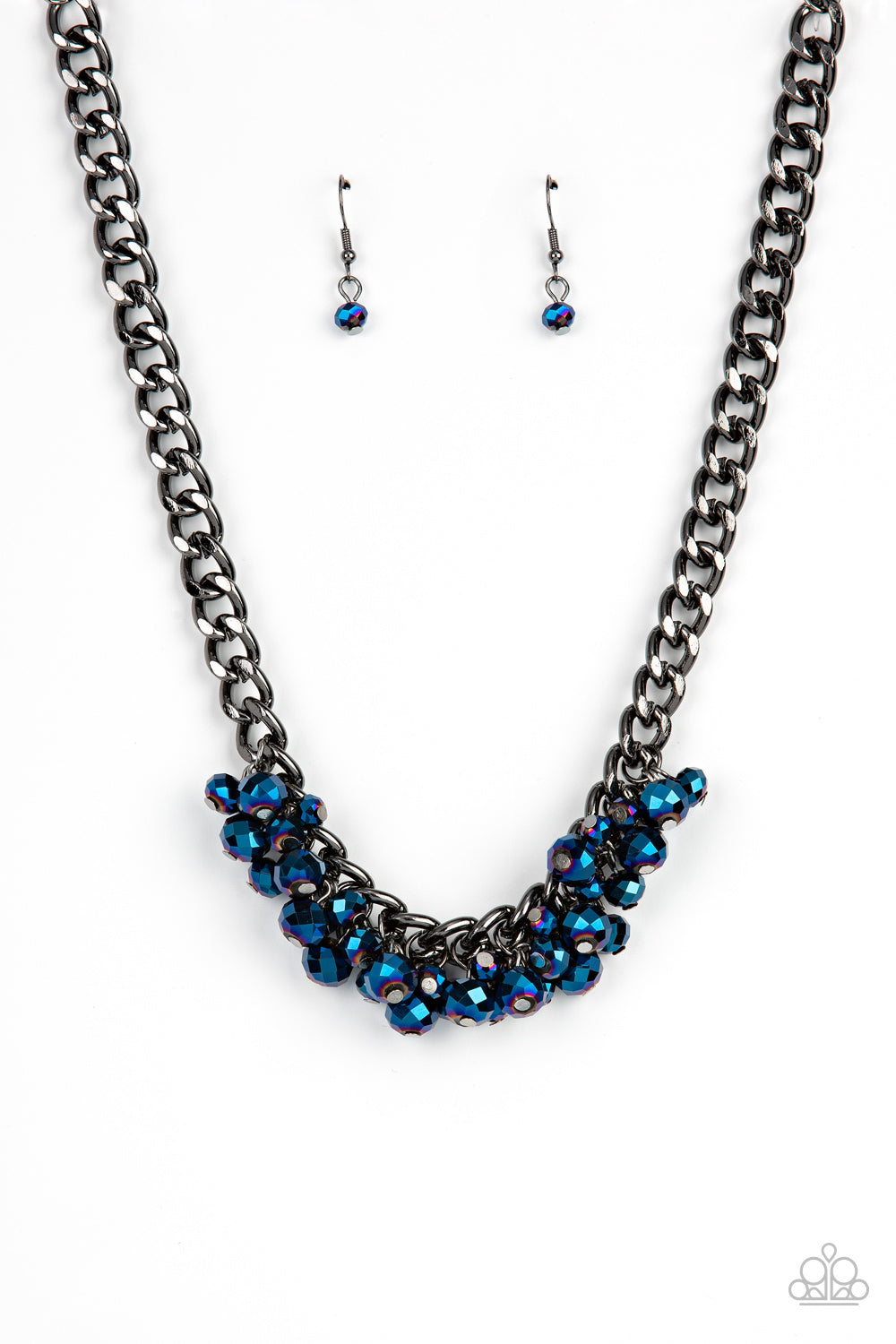 Paparazzi Accessories Galactic Knockout - Blue Necklace
