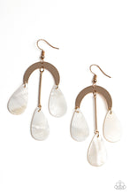 Load image into Gallery viewer, Paparazzi Accessories: Atlantis Ambience - Gold Earrings
