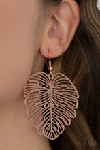Load image into Gallery viewer, Paparazzi Accessories: Palm Palmistry - Copper Earring
